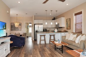 Maison, plusieurs lits (Searenity) | Coin séjour