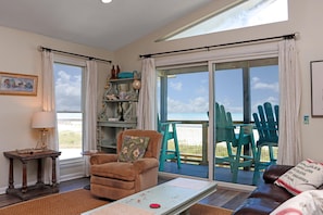 Casa, varias camas (WindScape) | Área de sala de estar