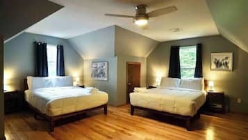 4 chambres, fer et planche à repasser, Wi-Fi, literie fournie