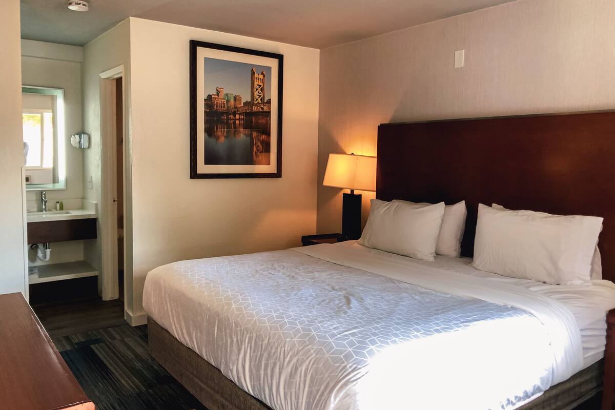 iron/ironing board, free wifi, bed sheets