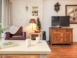 TV, DVD player - Beautiful apartment for 4 people with WIFI, TV and balcony (Basse-nendaz)