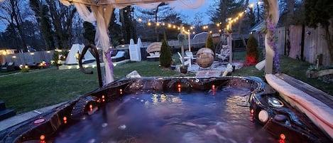 Bain à remous extérieur