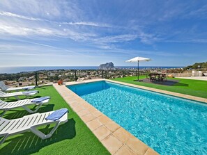 Pool - Stunning private villa for 7 guests with WIFI, A/C, private pool, TV, terrace and pets allowed (Benissa)
