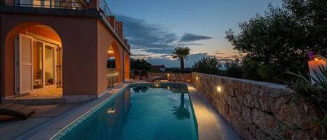 Piscine chauffée