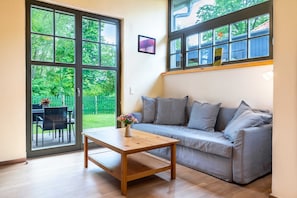 Fernseher, Kamin