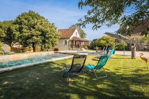 A heated pool - Villa les Rocs (La Bachellerie)