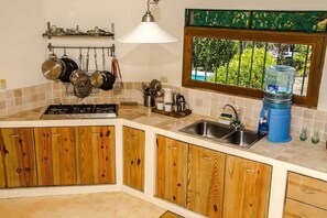 Fridge, stovetop, coffee/tea maker, electric kettle - Villas Avec Piscine vue mer Climatisation - Wifi (Las Galeras)