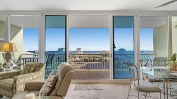 TV, DVD player, stereo