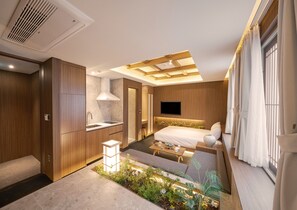Annex Double Forest Spa Room | Cuisine privée