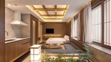 Annex Double Forest Spa Room | Blackout drapes, free WiFi, bed sheets