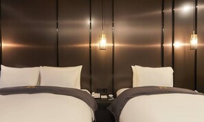 Quarto duplo luxo | Individualmente decorados, individualmente mobiliados, Wi-Fi de cortesia