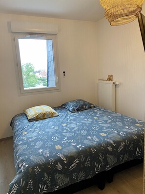 2 chambres, draps fournis