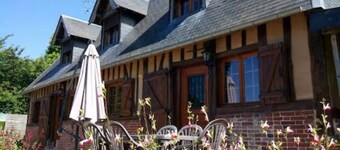 La Bergerie, Cottage Normand Pour 5 Personnes. Piano