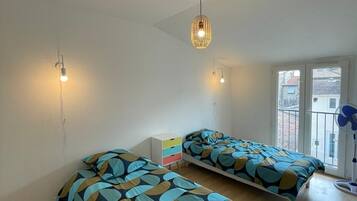 2 chambres, Wi-Fi gratuit, draps fournis