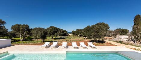 Seasonal outdoor pool