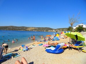 Apartment, Multiple Beds | Beach - A1- apt With Terrace, Just 3 min Walk to the Beach (Rogoznica)