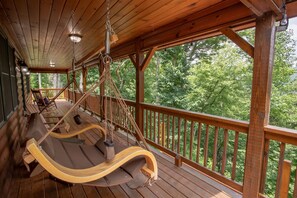 Property grounds - Spacious Log Home with EV Charger (Vilas)