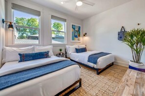 4 bedrooms, desk, iron/ironing board, free WiFi