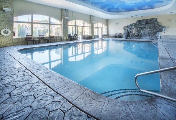 Indoor pool, a heated pool