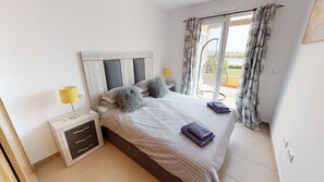 1 多间卧室、免费 WiFi、床单