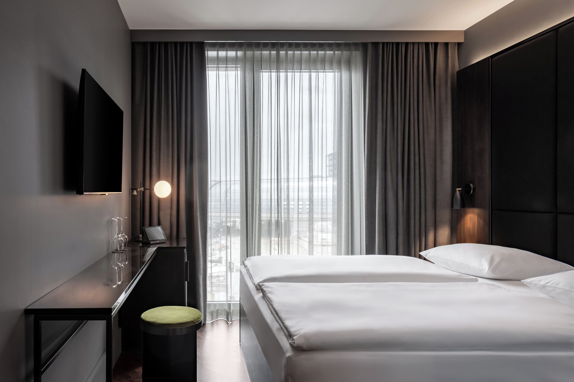 standard room | hypo-allergenic bedding, in-room safe, blackout curtains, soundproofing