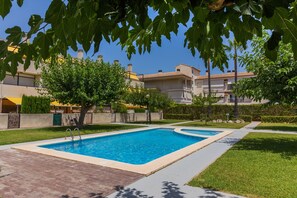 Pool - Santa Barbara Apartment Javea Montañar I , with AC, WIFI and Shared Pool (Javea / Xàbia)