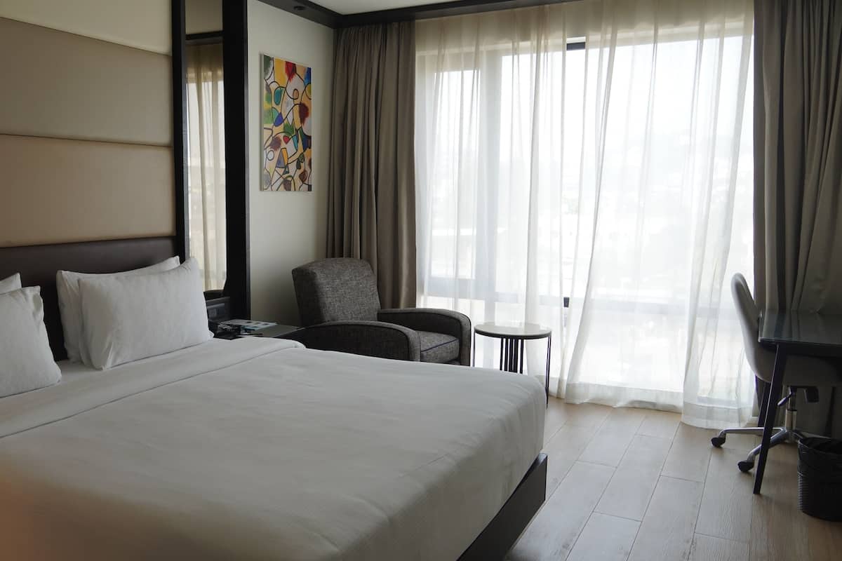 Blick auf die Hügel