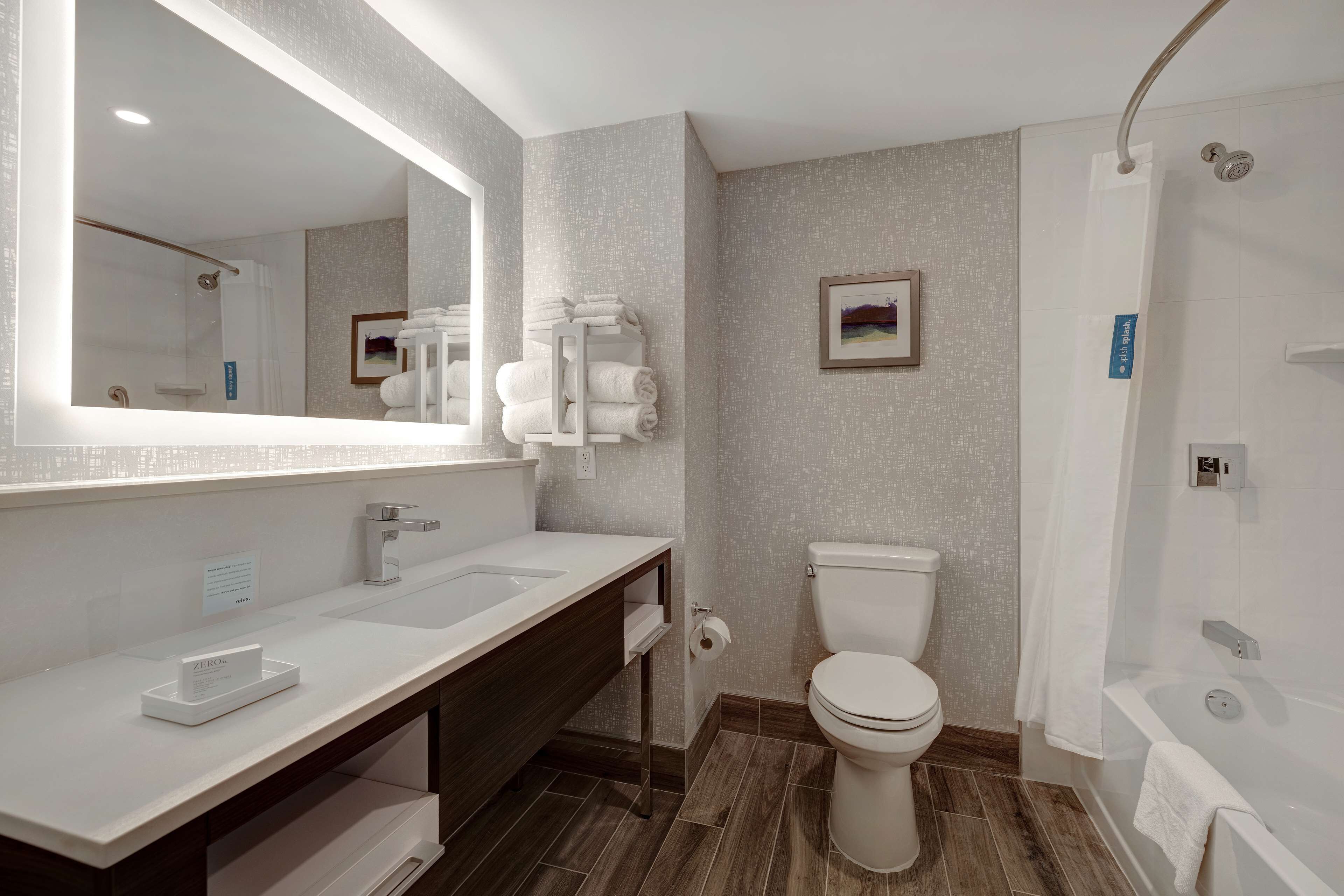 free toiletries, hair dryer, towels, soap