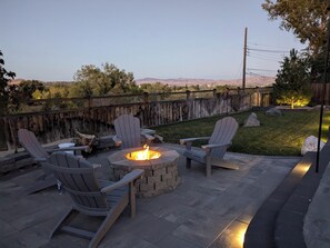 Terrace/patio - West side retreat, Modern Homestead  (Reno)