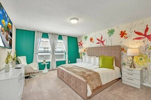 5 habitaciones, tabla de planchar con plancha, wifi y ropa de cama 