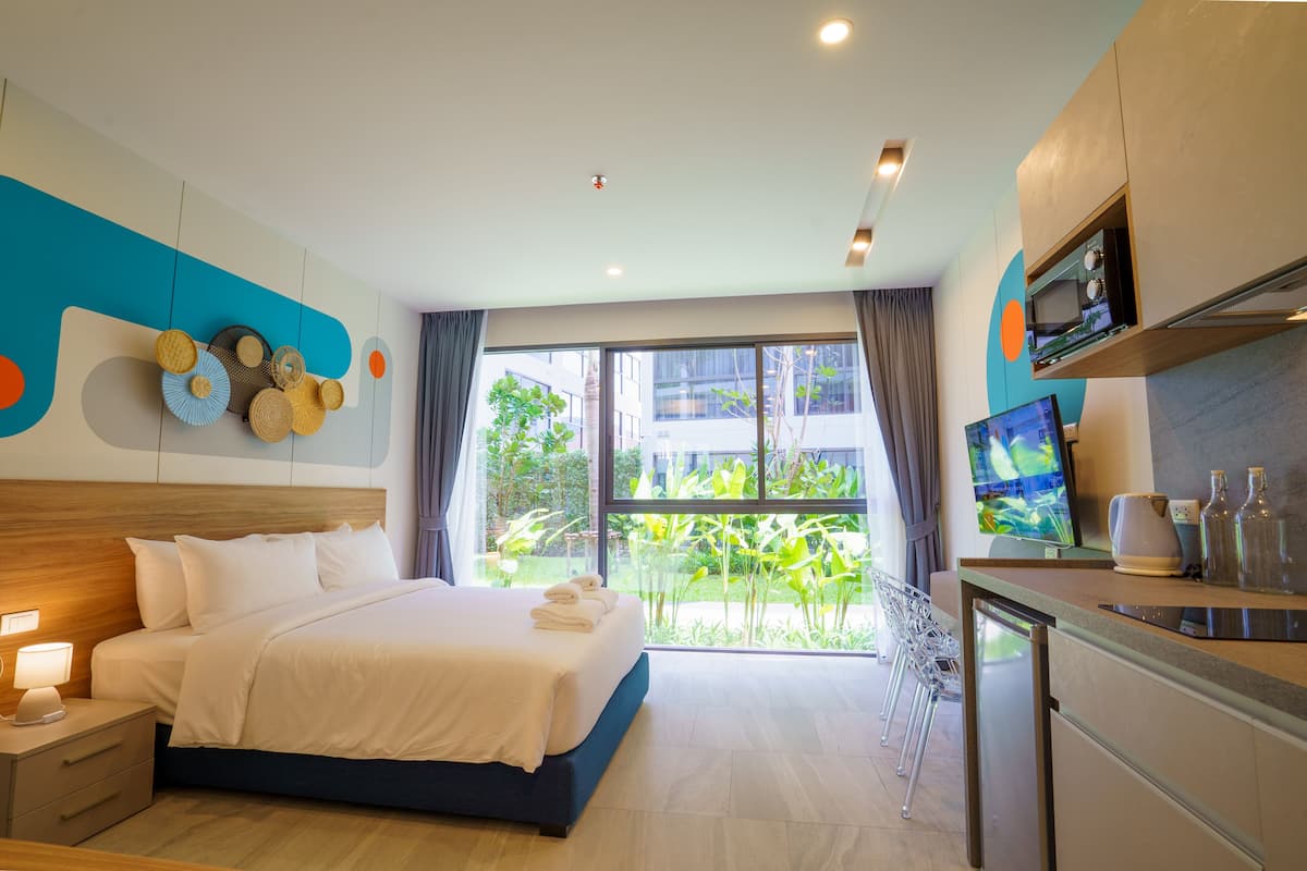 Senior Room, Accessible + Free Coworking Space | View from room
