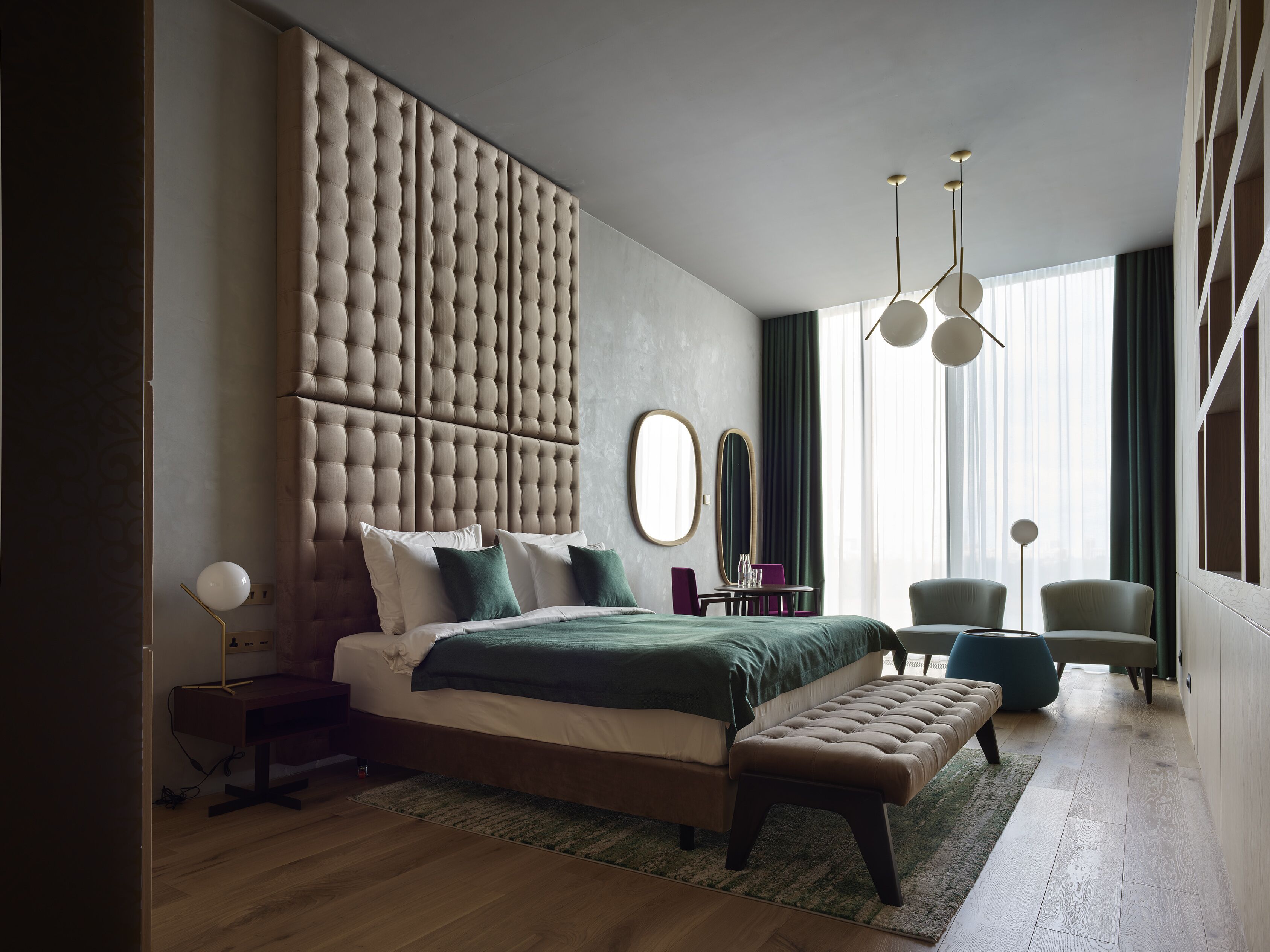 Standard Double Room | Pillowtop beds, minibar, in-room safe, blackout drapes