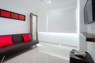 Habitación doble superior | Escritorio, wifi gratis, ropa de cama