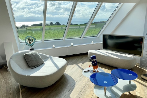 TV, DVD player, foosball, music library