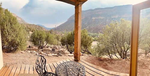 Mountain Adobe Home in Jemez Springs, NM Mt. Views