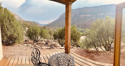 Mountain Adobe Home in Jemez Springs, NM Mt. Views