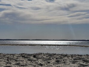 Beach nearby, sun-loungers