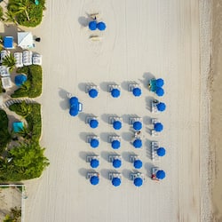 On the beach
