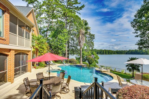 Luxe Lakefront Apartment w/ Shared Pool & Dock!