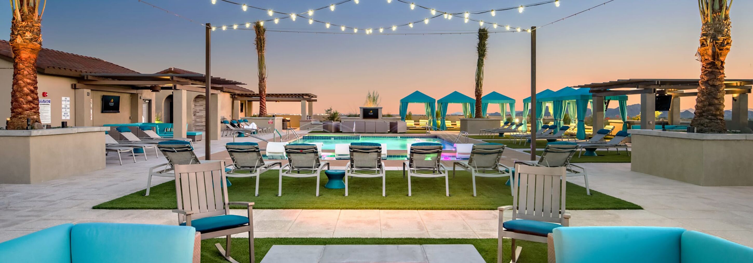 Alberca al aire libre 