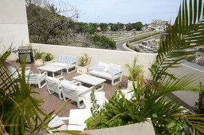 Terrace/patio - Amazing view at Riviera Colonial & zona Colonial (Villa Duarte)