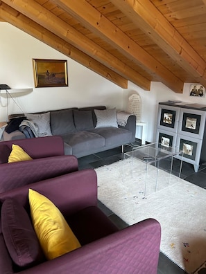 TV, fireplace, DVD player
