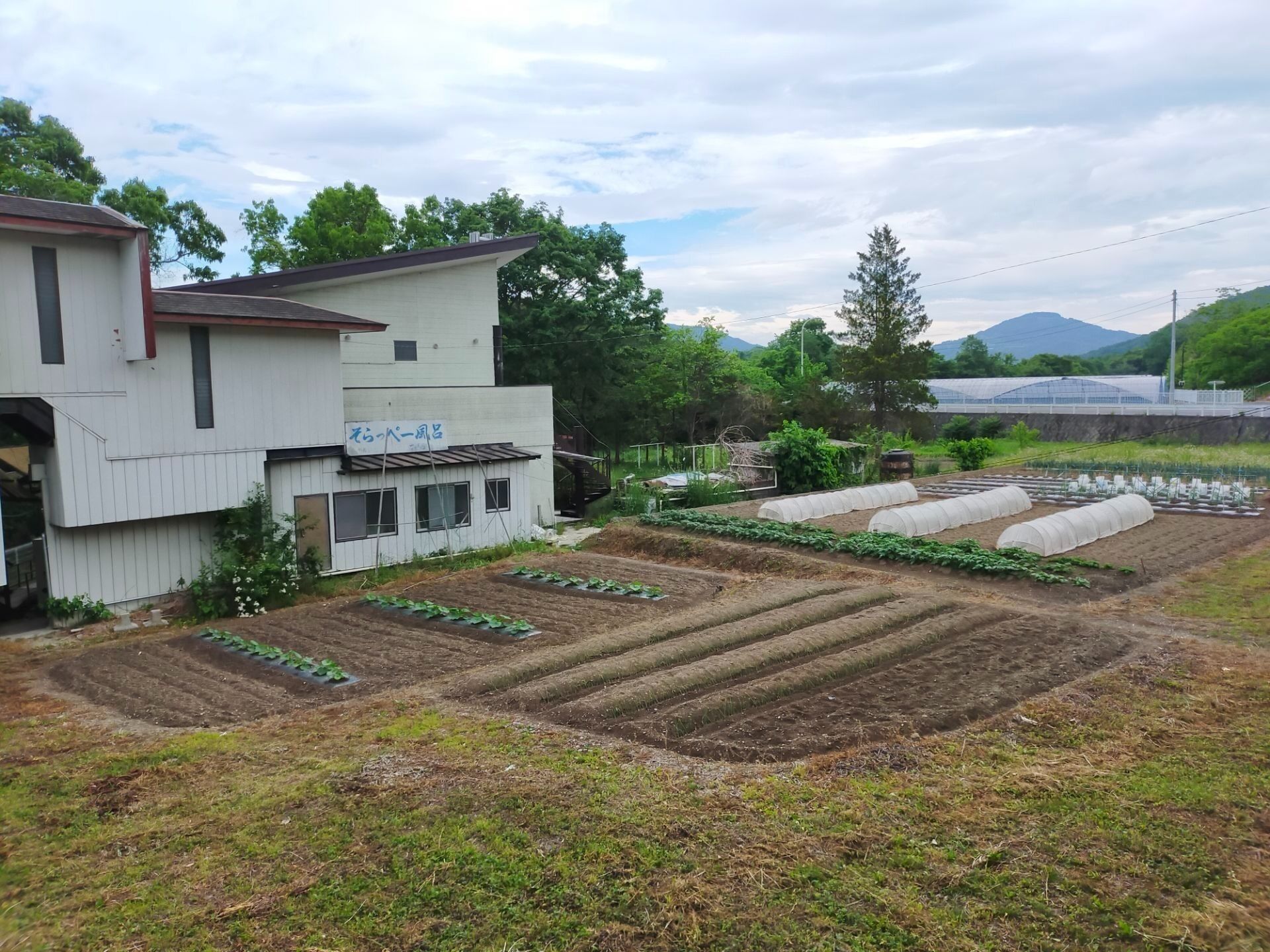 Enceinte de l’hébergement