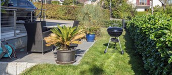 Appartamento Lago con giardino, terrazza e Wi-Fi