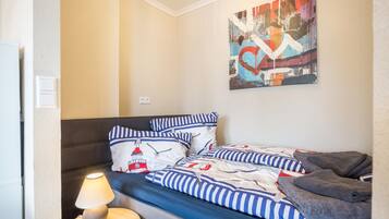 1 Schlafzimmer, Bügeleisen/Bügelbrett, kostenloses WLAN, Bettwäsche