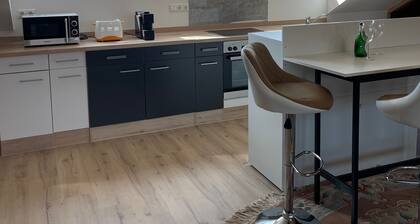 Apartment Promedklinik 3 near Main River with with offer of wellness massages on site