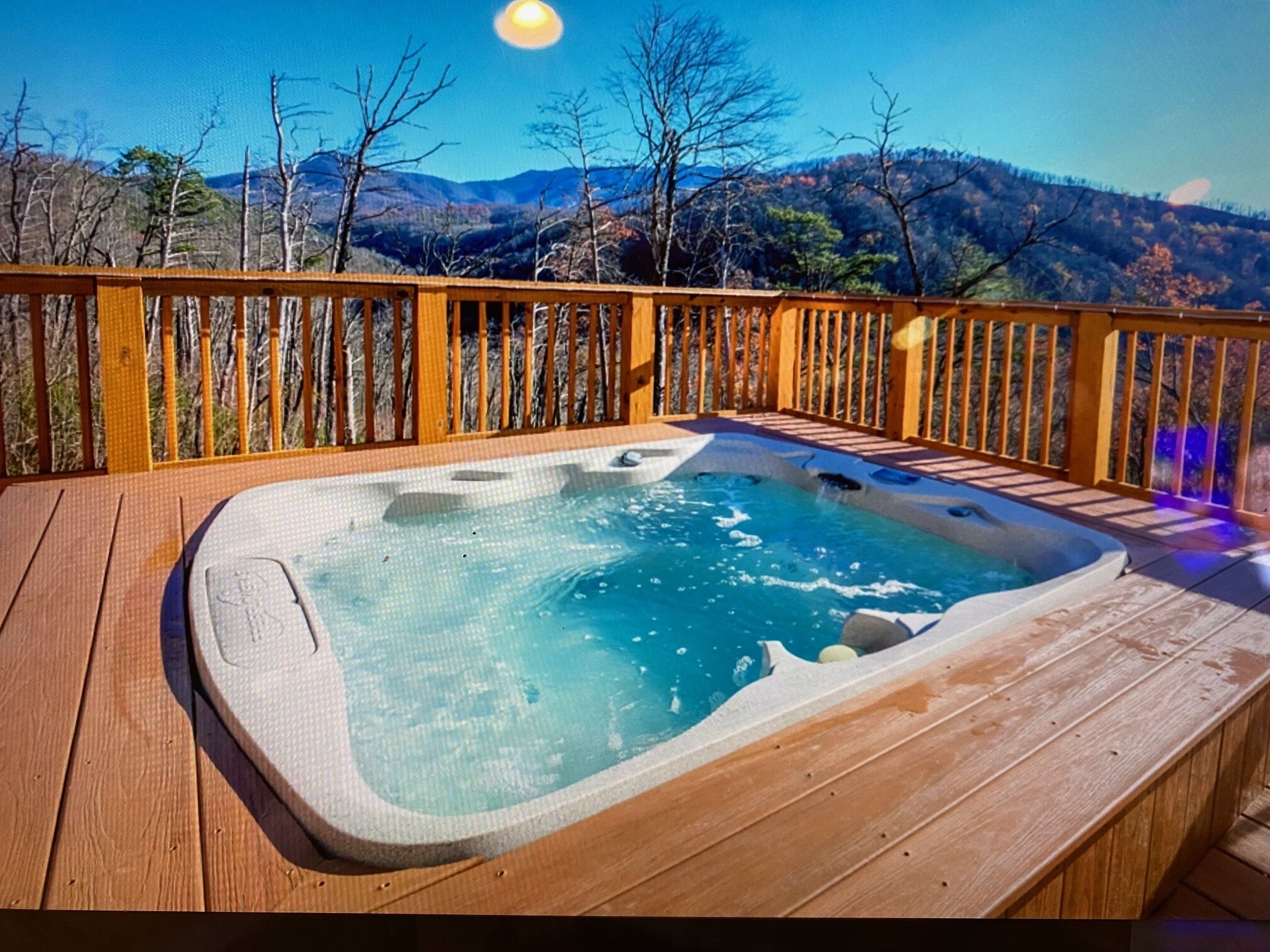 Bain à remous extérieur