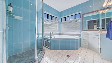 House | Bathroom | Jetted bath, free toiletries
