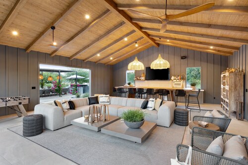 3.9-Acre Estate w/ Pickleball, Bocce, Pool, Golf & Gym | Mesquite38 by AvantStay