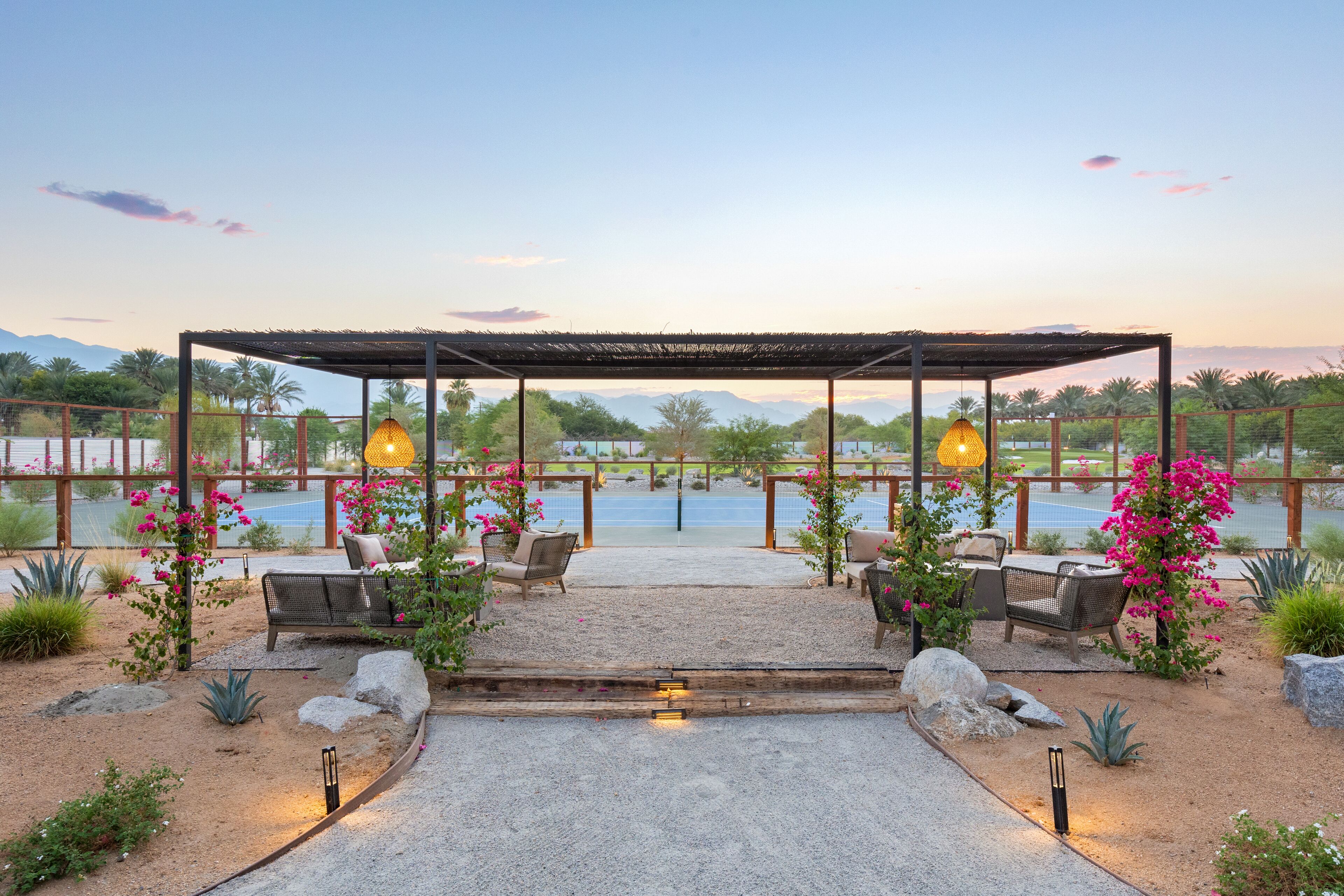 Enceinte de l’hébergement